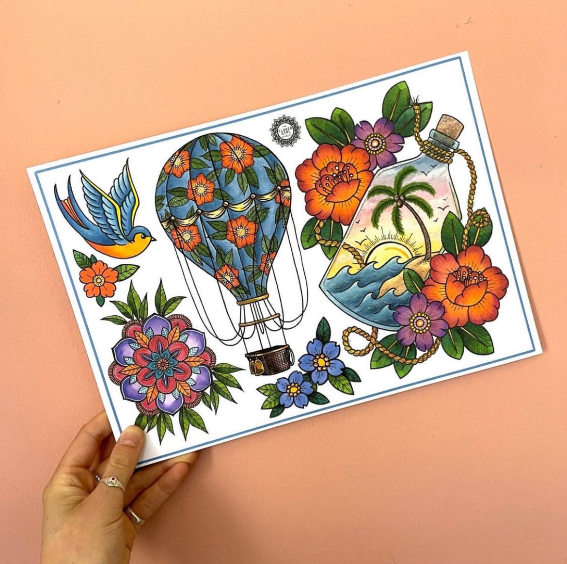 Tattoo Flash Sheet Number 3